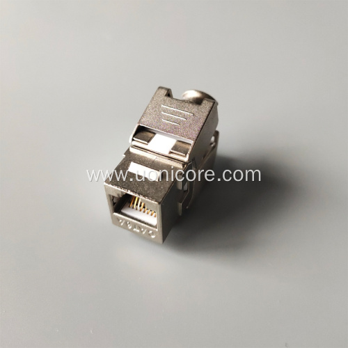 Zinc Die-casting CAT6A Keystone jack